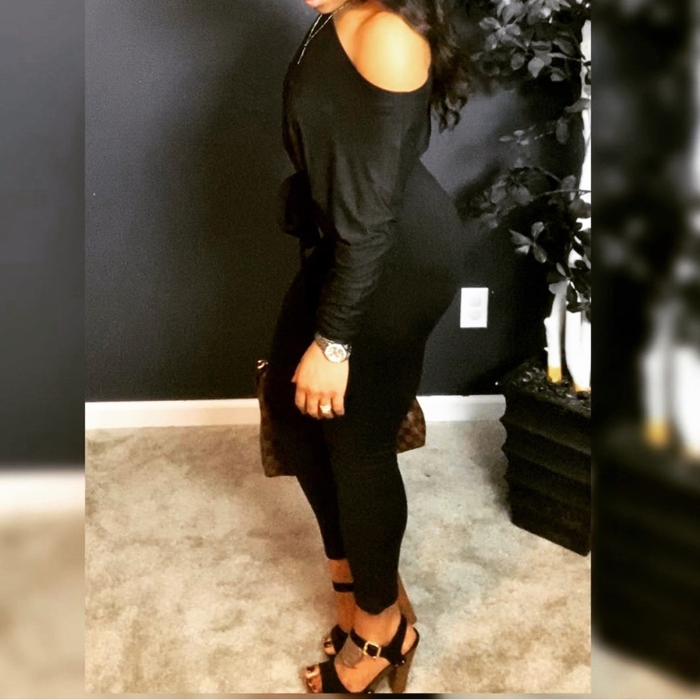 New| Black 1 Piece